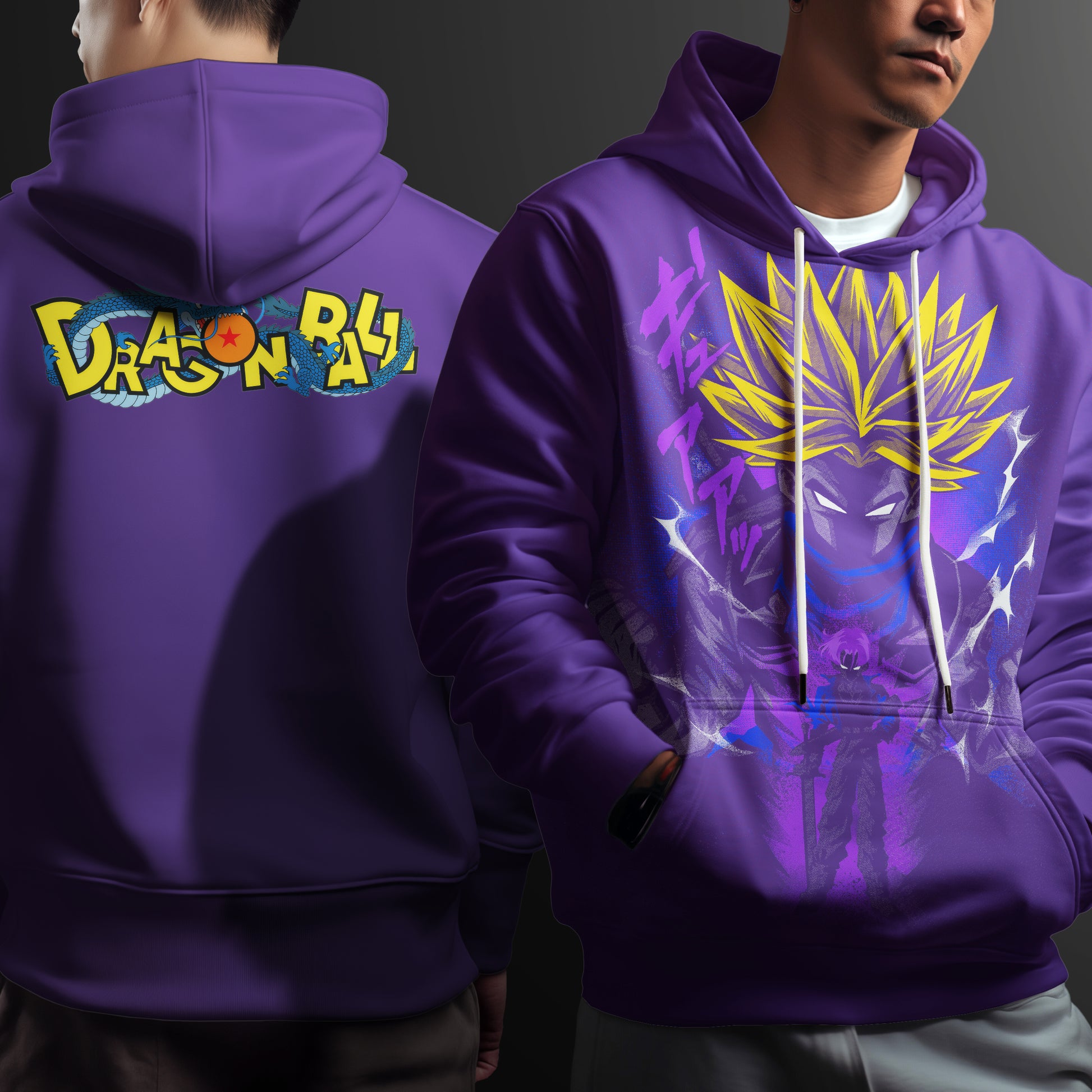 Lusy Store Dragon Ball Z Hoodie Trunks Coat Unique Personality Many Sizes For Men Boy Kid Clothes DBP-21 Hoodies &amp; Sweatshirts
