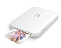 MT53 Mini Color Phone with Bluetooth and ID Photo Pocket Printer (White) 8.4 * 11.7 * 1.9cm 3.3 * 4.6 * 0.7in
