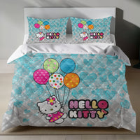 Hello Kitty Linen Bedding Set - Adorable Comfort for Sanrio Fans 4pcs - Quilt Sets