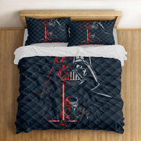 Kylo Ren and Darth Vader Dark Side bedding set, twin/full/queen/king size.
