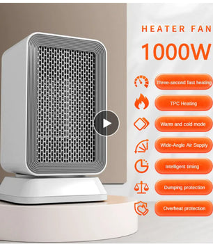 Home Heater Electric With Fan Standing - Lusy Store LLC 
