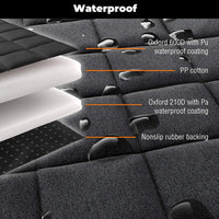 Lusy Store LLC Waterproof Dog Car Seat Cover Pad Pets