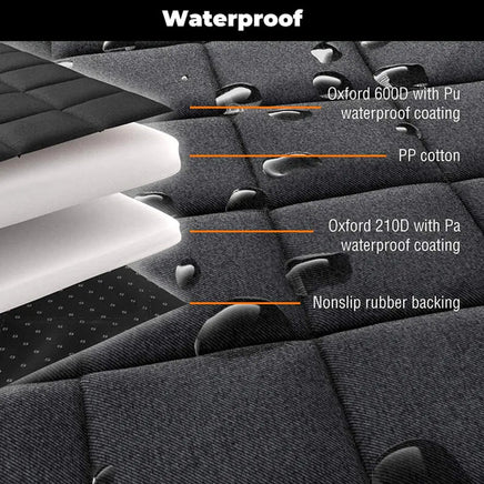Lusy Store LLC Waterproof Dog Car Seat Cover Pad Pets