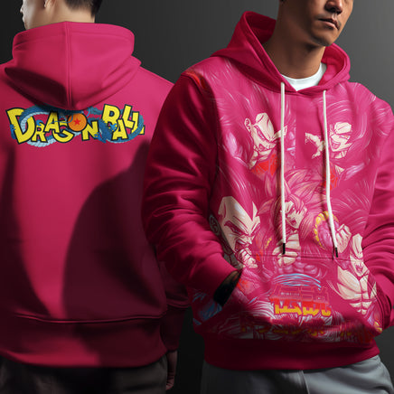 Dragon Ball Z Hoodie Goku Coat Unique Personality Many Sizes For Men Boy Kid Clothes DBP-13 Red