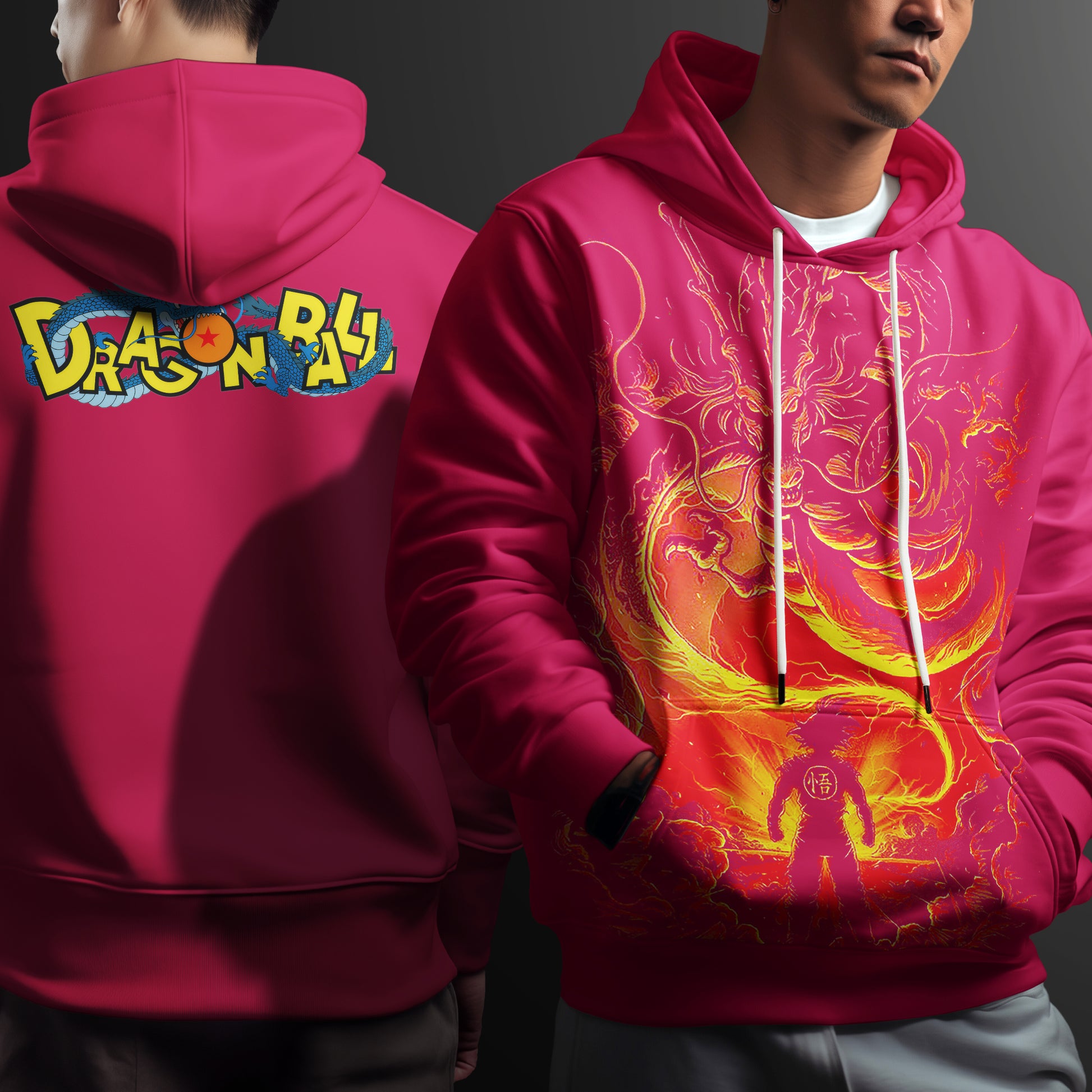 Lusy Store Dragon Ball Z Hoodie Goku Coat Unique Personality Many Sizes For Men Boy Kid Clothes DBP-16 Hoodies &amp; Sweatshirts