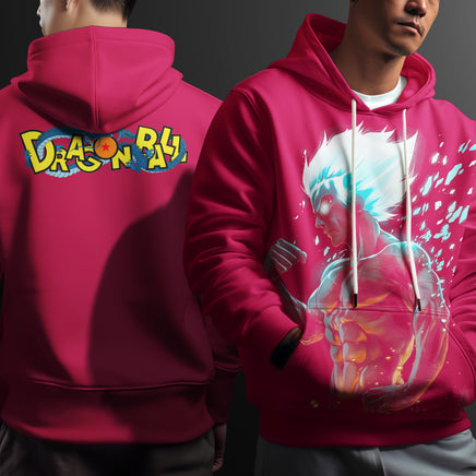 Dragon Ball Z Hoodie Vegeta Goku Coat Unique Personality Many Sizes For Men Boy Kid Clothes DBP-24 Red