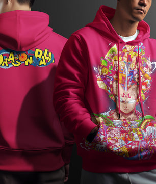 Lusy Store Dragon Ball Z Hoodie Vegeta Coat Unique Personality Many Sizes For Men Boy Kid Clothes DBP-6 Hoodies & Sweatshirts