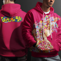 Dragon Ball Z Hoodie Goku Vegeta Coat Unique Personality Many Sizes For Men Boy Kid Clothes DBP-8 Red
