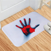 Halloween Bloody Door Mat As Photo 1 40 x 60 Centimeters