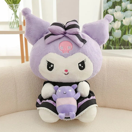 Kuromi My Melody Strawberry Series Plush Doll Throw Pillow Home Decor Gift 30cm 6
