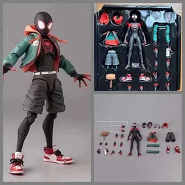 Marvel's Spider-Man Event Model Spider-Man Miles · SV · SHF· Morales Penny · Parker Anime Character Statue Toy A