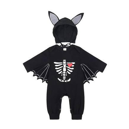 0-24Months Baby Boys Jumpsuits Halloween Costumes Children Halloween Cosplay Party Boy Clothes Long-sleeved Hoodie set6