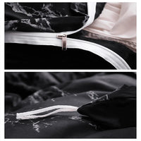 3pcs Duvet Cover Set with Pillow Case Double Comforter Bedding Set Quilt Cover Queen/King Couple or Single Bed Lusy Store