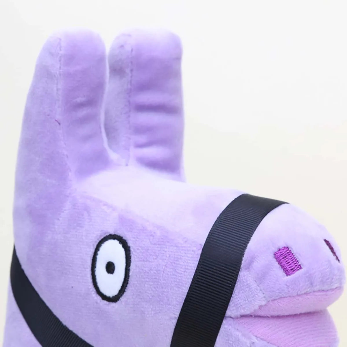 Lusy Store LLC Pink Bear Purple Alpaca Horse Plush Doll Soft Cotton Cute Stuffed Figure Doll Plush