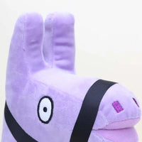 Lusy Store LLC Pink Bear Purple Alpaca Horse Plush Doll Soft Cotton Cute Stuffed Figure Doll Plush