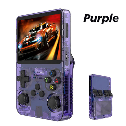 128G R36S Retro Handheld Video Game Console Linux System 3.5 Inch IPS Screen R35s Pro Portable Pocket Video Player 64GB Games Lusy Store