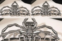 1Pcs Halloween Black Spider Hair Claw Clips with Pearl Charm Design,Metal Gothic Punk Hair Clips Strong Hold Hair Accessories 3Pcs-2