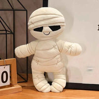 Cartoon Mummy Halloween Gift Plush Toy Kawaii Creative Devil Doll Giving Kids Birthday Holiday Gift Mummy 33m