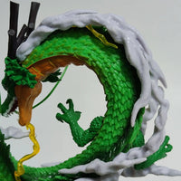 24cm Dragon Ball Anime Figure Shenron Figure Goku And Shenron Figurine Model Pvc Statue Doll Collection Room Toy Gifts Lusy Store
