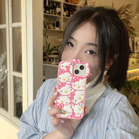 Kawaii Cartoon Sanrios Hello Kitty Phone Case For iPhone 15 14 13 12 11 Pro Max Soft Silicone Drop-resistant Back Cover Gift Lusy Store