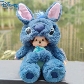 Lusy Store LLC Monchhichi Animal Transformation Stitch Doll Winnie The Pooh Cute Plush Toy Gift Stuffed Animal