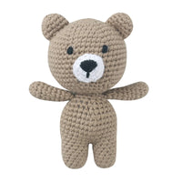 Monkey Plush Toy – Handmade Crochet Wool Stuffed Animal, 2.4" – Lusy Store 4 2.4"