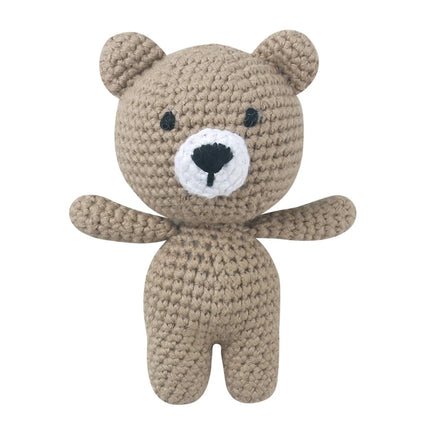 Monkey Plush Toy – Handmade Crochet Wool Stuffed Animal, 2.4" – Lusy Store 4 2.4"