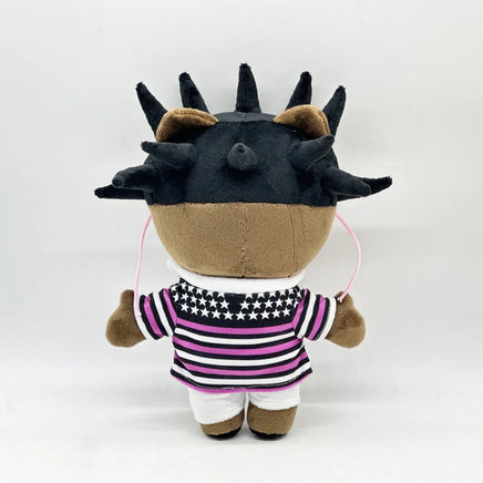 Lusy Store LLC Hello Kitty as Uzi Plush Doll Plushies Stuffed Toys Lovely Kids Boys Girls Christmas Gifts Plush Toys