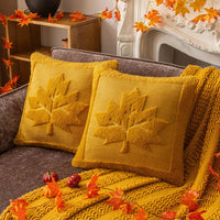 45x45/50x50cm Halloween Pumpkin Plush Pillowcase Cojines Festival Pumpkin Double-Sided Plush Cushion Cover Headboard Pillowcases
