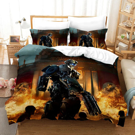 Transformers Movie 3D Printed Comforter Cover / Duvet Cover Set Twin Full Queen King Size Bedding Set Bed Linens Bedclothes Gift Lusy Store