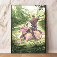Pokemon Canvas Prints Wall Art Home Classic Children's Bedroom Decor Gifts Kid Action Figures Modular Painting Cartoon Character Lusy Store