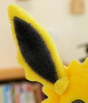 Lusy Store LLC Pokemon Eevee Soft Hug Series Stuffed Plush Doll Toy Vaporeon Eeveelution Flareon Jolteon Pet Elves Gift Plush