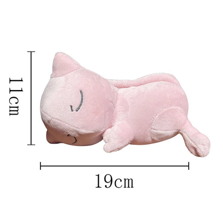 Sleeping Pokemon Charizard Peluche Plush Toy Pachirisu Piplup Pichu Leafeon Sylveon Glaceon Gengar Sprigatito Pikachu Doll Gift Mew 19cm