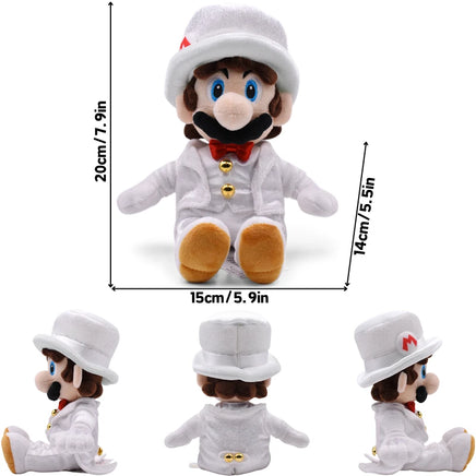 Elephant Mario Luigi Funny Soft Plush Toys Mario Bros Cute Anime Stuffed Animals Festival Gifts Mario 1