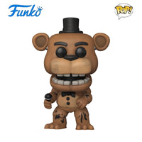 Five Nights at Freddy's Figures Withered Freddy 1086 Funko Pop 4.3in Vinyl Figure Collectible Limited Edition Model Toy Gift