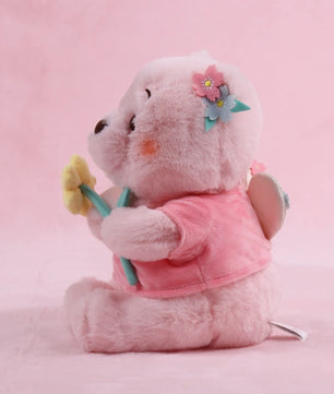 Lusy Store LLC Pink Sakura Winnie Bear Hom Decor Stuffed Dolls Cartoon Animals Plush Toys Cute Perfumed Plush Bear Dolls Stuffed Animal