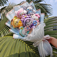 Kuromi My Melody Hello Kitty Cinnamoroll Plush Bouquet Valentine's Day Christmas Graduation Holiday Gift