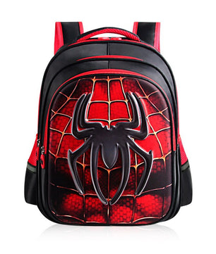 Spiderman Backpack Children Schoolbags Superhero Captain America Backpacks Boy B108