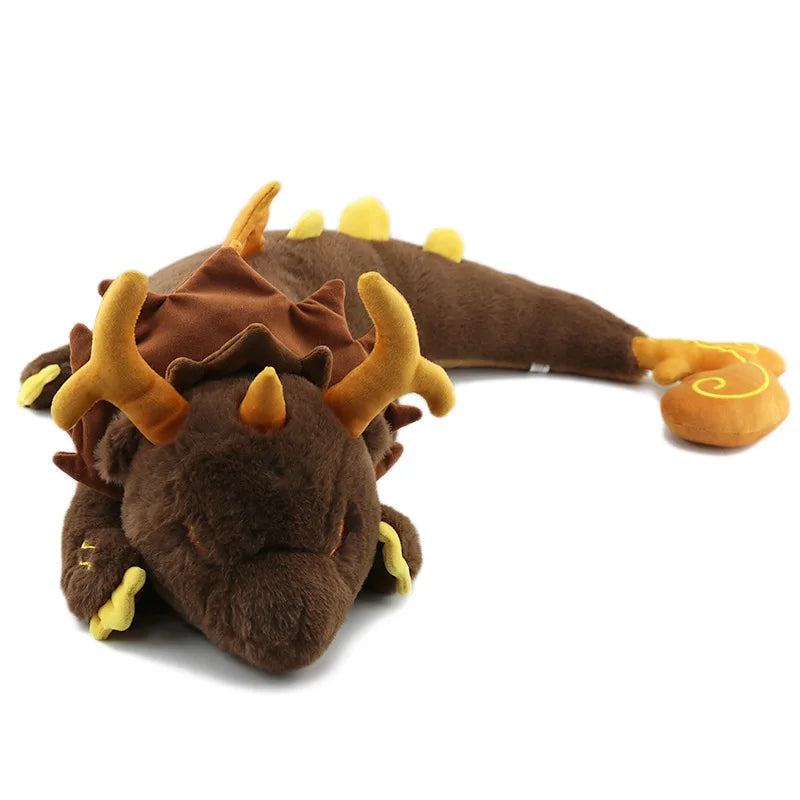 Lusy Store LLC Genshin Impact Plush Toy Game Dragon Toy Soft Stuffed Plush 67cm Pillow Home Decor Children Gift Plush