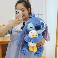 Lusy Store LLC Lilo &amp; Stitch Plush Toy &ndash; Soft Stuffed Cartoon Doll 11.8/17.7/23.6in Stuffed Animal