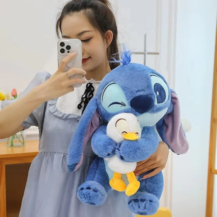 Lusy Store LLC Lilo &amp; Stitch Plush Toy &ndash; Soft Stuffed Cartoon Doll 11.8/17.7/23.6in Stuffed Animal