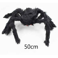 Halloween Decoration Prop Spider Horror Halloween Decoration Party Prop Outdoor Giant Spider Decoration 30-200cm Black Spider Approx 50cm
