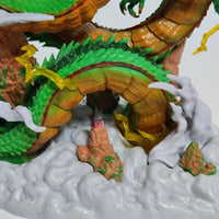 24cm Dragon Ball Anime Figure Shenron Figure Goku And Shenron Figurine Model Pvc Statue Doll Collection Room Toy Gifts Lusy Store