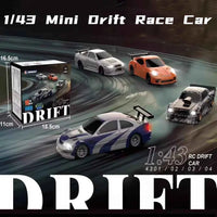 JIABAILE 4301/02/03/04 RTR 1/43 2.4G 4WD Drift RC Car Mini Race Radio Control High-Speed Motor on-Road Racing Vehicle Model Toy
