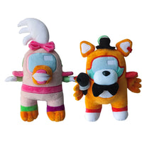 Lusy Store 2025 New FNAF Fazbear's Piazzaria Plush Toys Security Breach Rabbit Crocodile Dog Cute Plush Toy Game Dolls Baby Gift 25CM 