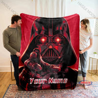 DIY Classic Star-Wars Blanket Custom Name Personalized Blanket Soft Comfortable Shawl Office Four Seasons Blanket Special Gifts Style C