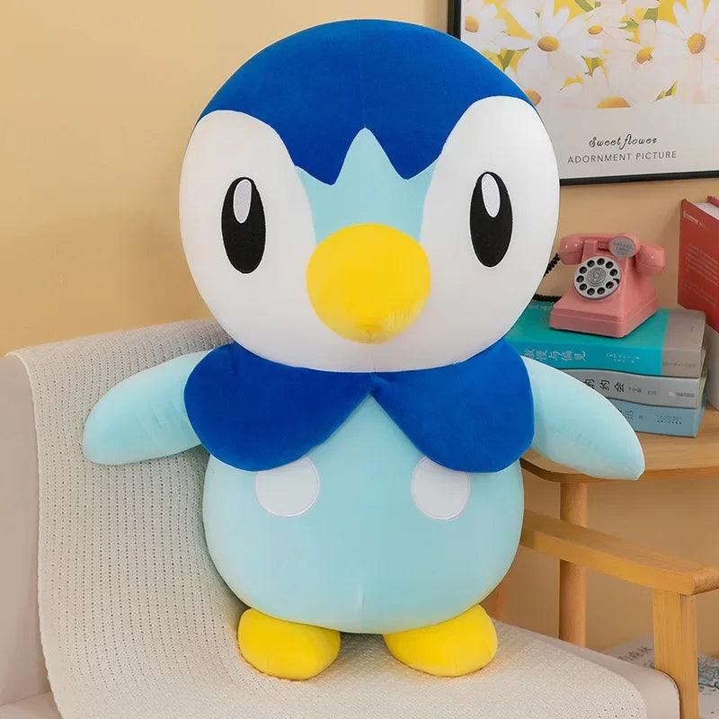 Lusy Store LLC Pokemon Piplup Plush Toy &ndash; Soft Penguin Stuffed Animal &ndash; 10in/20in/24in Stuffed Animal