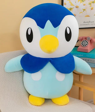Lusy Store LLC Pokemon Piplup Plush Toy – Soft Penguin Stuffed Animal – 10in/20in/24in Stuffed Animal