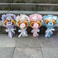 Sanrio Crochet Flower Bouquet