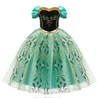 Girls Princess Dress Kids Cinderella Snow White Aurora Sofia Rapunzel Cinderella Halloween Costume 1